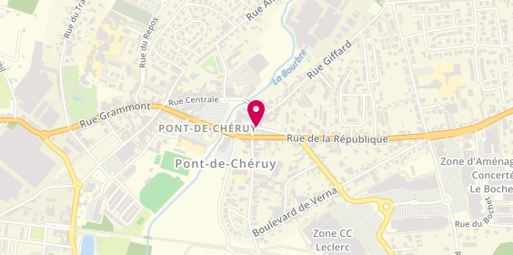 Plan de Boucherie El Amir, 4 Place Rene Duquaire, 38230 Pont-de-Chéruy