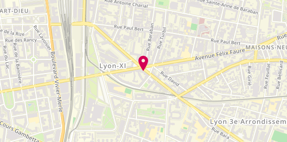 Plan de Boucherie Rivoire, 32 avenue Lacassagne, 69003 Lyon