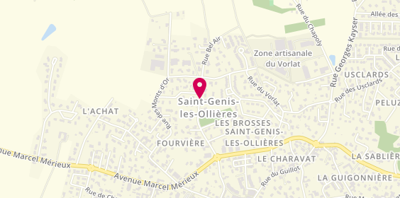 Plan de Etablissements Lafaurie, 32 Rue Bel Air, 69290 Saint-Genis-les-Ollières