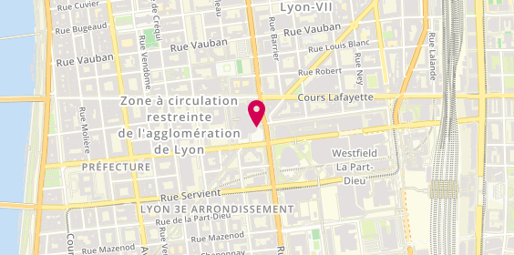 Plan de L'Ilôt des Gourmets, 102 Cr Lafayette, 69003 Lyon