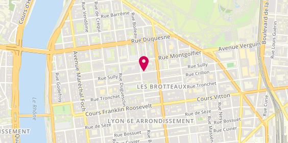 Plan de Boulangerie Bost, 77 Rue Sully, 69006 Lyon