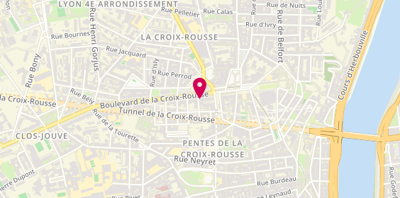 Plan de Fournil du Boulevard, 142 Boulevard de la Croix-Rousse, 69001 Lyon