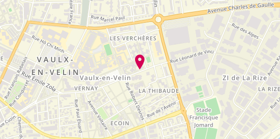 Plan de Cannelle et Piment, en Face 12
15 Rue Auguste Renoir
14 Av. Georges Dimitrov, 69120 Vaulx-En-Velin, France