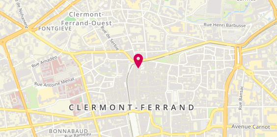 Plan de Fafournoux Jean-Yves, 1 Rue Saint-Pierre, 63000 Clermont-Ferrand