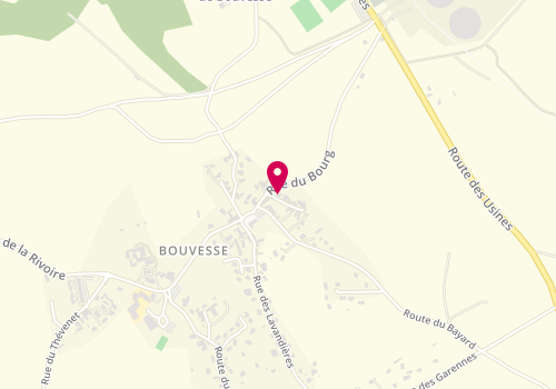 Plan de Le Traiteur de Bouvesse, 35 impasse du Servonnet, 38390 Bouvesse-Quirieu