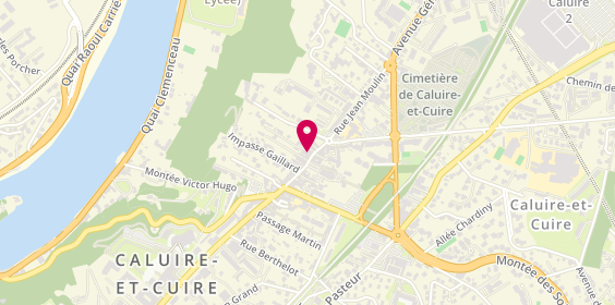 Plan de Boucherie Charcuterie Eric BERAUD Caluire et Cuire, 53 Rue Jean Moulin, 69300 Caluire-et-Cuire