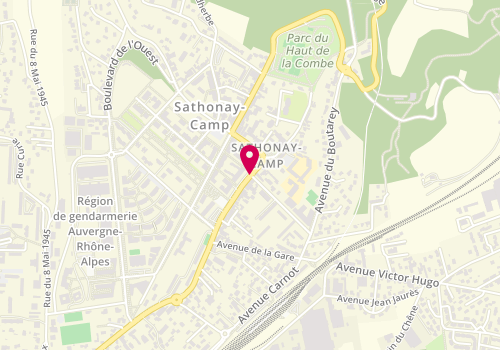 Plan de Maison Arnaud, 36 Boulevard Castellane, 69580 Sathonay-Camp