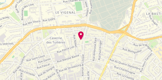 Plan de La Cerise Sur le Gâteau, 139 Avenue de Louyat, 87100 Limoges