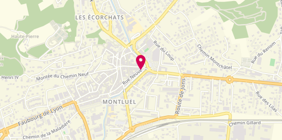 Plan de Du Local au Bocal, 22 Rue Neuve, 01120 Montluel