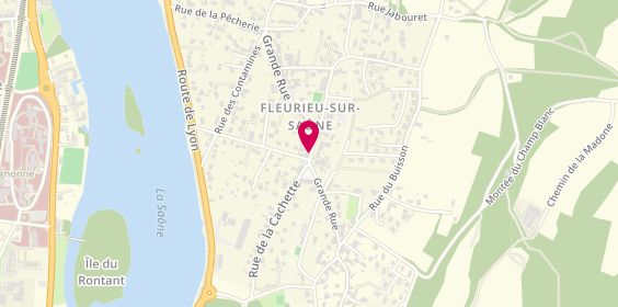 Plan de Au Fournil des Délices, 38 Grande Rue, 69250 Fleurieu-sur-Saône