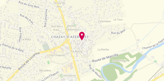 Plan de Les Paniers de Sylvie, 16 Grande Rue, 69380 Chazay-d'Azergues