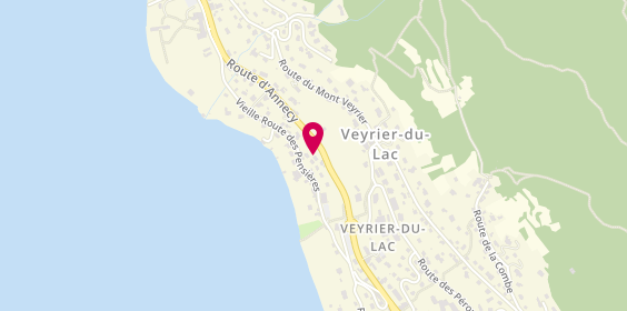 Plan de BOUCHET Bethany, 10 Vieille Route des Pensières, 74290 Veyrier-du-Lac