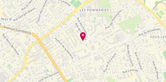 Plan de Boucherie des Tilleuls, 11 Rue des Pommaries, 74940 Annecy-le-Vieux