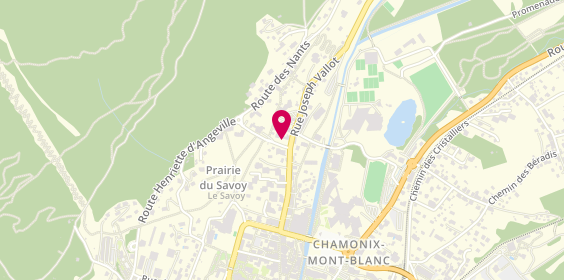 Plan de Drop In Chalets Ltd, Chalet Cachat
Rue Mummery, 74400 Chamonix-Mont-Blanc