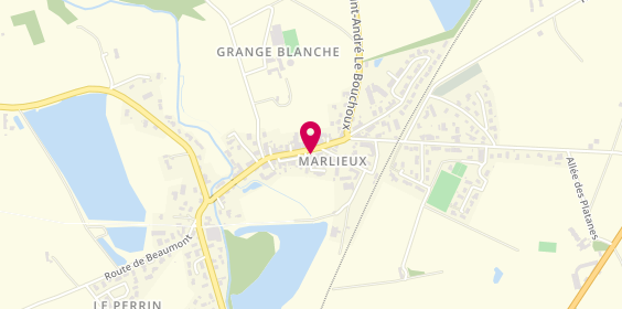 Plan de Boucherie Chevillard, 31 place du Marché, 01240 Marlieux
