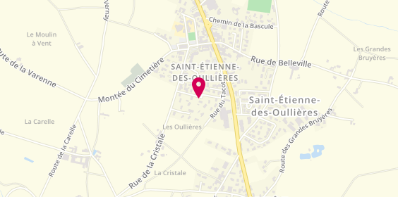 Plan de Help Events, 100 Impasse Cèdres, 69460 Saint-Étienne-des-Oullières