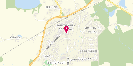 Plan de Limandas Frederic, place Louis Jourdan, 01240 Saint-Paul-de-Varax