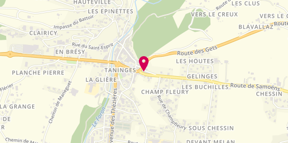 Plan de Boucherie Lison, 17 Rue de la Poste, 74440 Taninges