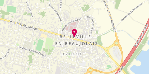 Plan de Boulangerie Torres, 56 Rue de la République, 69220 Belleville-en-Beaujolais