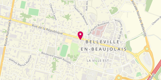 Plan de Boulangerie Jean, 2 Avenue Benoît Raclet la Villa Durabo Batiment A, 69220 Belleville