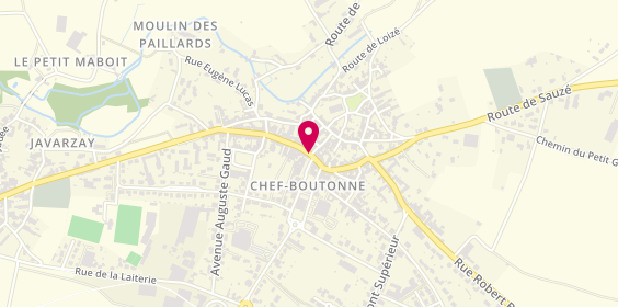 Plan de Jean-Michel MORISSEAU, 39 Rue Doct Lafitte, 79110 Chef-Boutonne