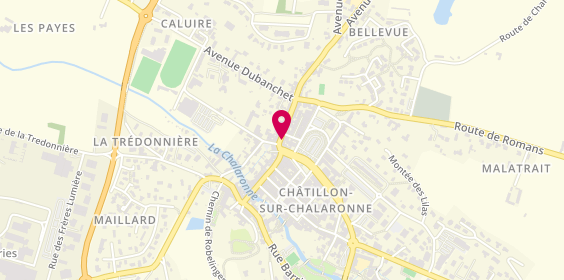 Plan de Berthet, 26 Rue Gambetta, 01400 Châtillon-sur-Chalaronne