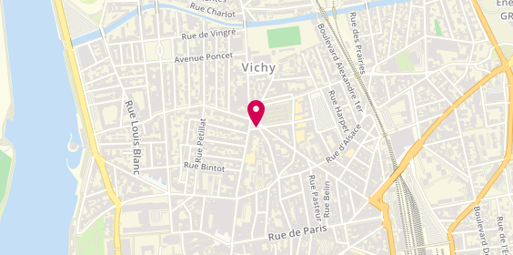 Plan de Poissonnerie du Brethon, Place Pierre Victor Léger, 03200 Vichy
