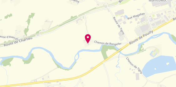 Plan de Au Moulin, 300 chemin de Rongefer, 42190 Saint-Nizier-sous-Charlieu