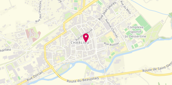 Plan de Christophe et David Combaz, 18 Rue Charles de Gaulle, 42190 Charlieu