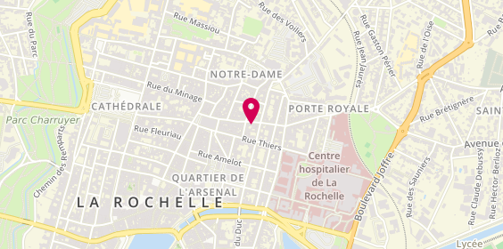 Plan de Délices'Yas, 30 Rue Gambetta, 17000 La Rochelle