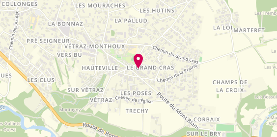 Plan de Au pétrin des saveurs, 3 Les Places, 74100 Vétraz-Monthoux