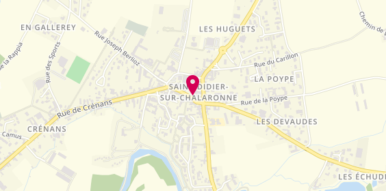 Plan de A.broyer Boucherie Charcuterie, 175 Rue du Centre, 01140 Saint-Didier-sur-Chalaronne