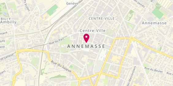 Plan de La Marée, 2 Place Jean Jacques Rousseau, 74100 Annemasse