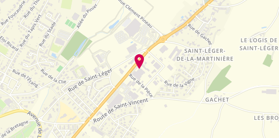 Plan de Monplaisir, 41 Route de Poitiers, 79500 Melle