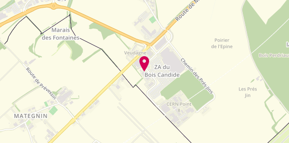Plan de Chez Mamy, 89 chemin du Bois Candide, 01210 Ferney-Voltaire