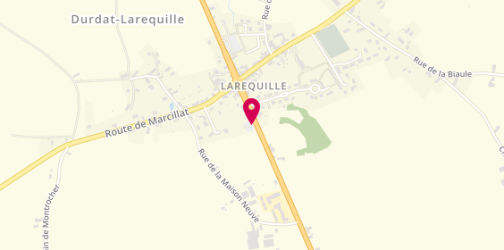Plan de Boulangerie Marcus, 20 Route de Clermont, 03310 Durdat-Larequille