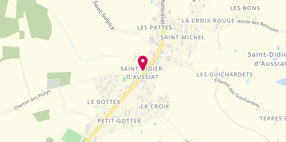 Plan de Events Factory Traiteur, 134 Route de Mézériat, 01340 Saint-Didier-d'Aussiat