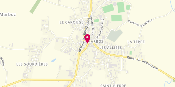 Plan de Boucherie de Marboz, 213 Rue Saint-Martin, 01851 Marboz
