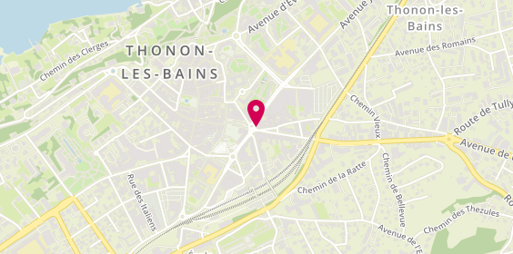 Plan de Boucherie Charcuterie Traiteur Albert Va, 2 Boulevard Georges Andrier, 74200 Thonon-les-Bains