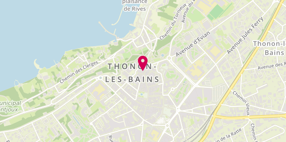 Plan de Les Allobroges, 60 Grande Rue, 74200 Thonon-les-Bains