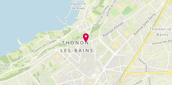 Plan de Les Cochonneries du Général, 68 Grande Rue, 74200 Thonon-les-Bains