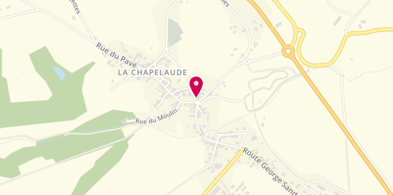 Plan de Les Gourmandises de Julie et Christ, 41 Route George Sand, 03380 La Chapelaude