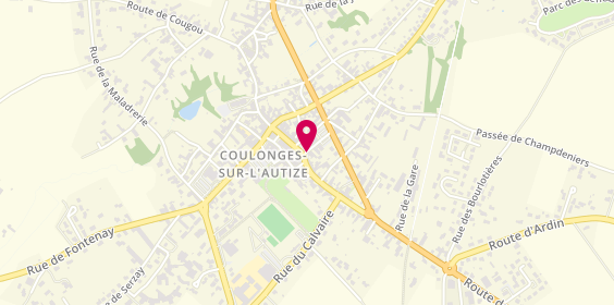 Plan de La Douceur Coulongeoise, 25 Rue du Commerce, 79160 Coulonges-sur-l'Autize