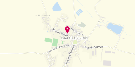 Plan de L'Eau Vive, 10 Rue du Vivier, 86300 Chapelle-Viviers