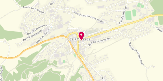Plan de Maison LAURENT - BOUCHERIE - CHARCUTERIE - TRAITEUR LES ROUSSES, 44 Route du Noirmont, 39220 Les Rousses