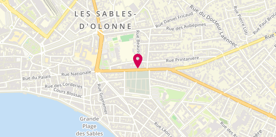 Plan de Billaud, 64 Avenue Alcide Gabaret, 85100 Les Sables-d'Olonne