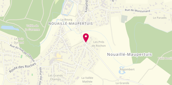 Plan de Macheteau Une Histoire de Goût, 11 Route de Nieuil, 86340 Nouaillé-Maupertuis