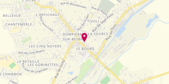 Plan de Saint Gilbert, 37 Grande Rue Grande Rue, 03290 Dompierre-sur-Besbre
