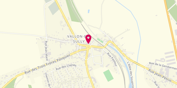 Plan de DROULERS Sébastien, 20 Rue Paul Constans, 03190 Vallon-en-Sully