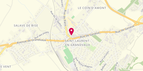 Plan de Boucherie Bulle, 4 Rue du Coin d'Amont, 39150 Saint-Laurent-en-Grandvaux